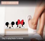 Peeking Mickey Mouse Vinyl Decals – Pack of 2