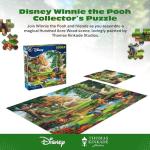 Ceaco - Puzzles for Adults 1000 Pieces Thomas Kinkade Disney Winnie The Pooh Jigsaw, Made in USA, Premium Recycled Board