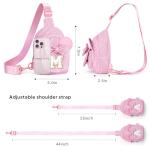 Personalized Pink Sling Bag for Girls’ Birthdays