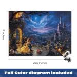 Disney Beauty and the Beast Moonlight Puzzle