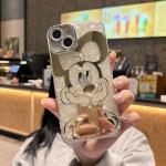 Sparkly Minnie Bling iPhone 13 Case for Girls