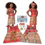 Disney Princess Moana Dress-Up Adventure Costume Set