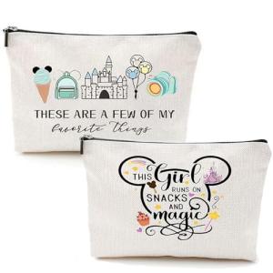Disney Mouse Makeup Bags - Cute Travel Toiletry Set