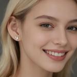 Sterling Silver Post Earrings Star Stud Earrings for Women Teen Trendy Hypoallergenic Small Post Pierced Studs Earrings Jewelry Gifts (3 Stars)