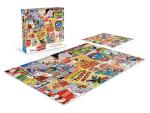 Ceaco - Vintage Mickey Mouse Poster Collage 1000 Piece Jigsaw Puzzle Challenging and Colorful Puzzle for Adults – Precision-Cut Pieces, Beautiful Artwork, and Hours of Relaxing Fun
