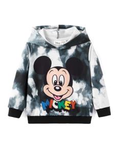 Disney Mickey Mouse Hoodie Sweatshirt Boys Cute Graphic Pullover Tops Kids Comfort Clothes for Birthday Gift Party Casual Outfit 6-7 Years