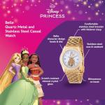 Disney Adult Round Glitz Analog Quartz Watch