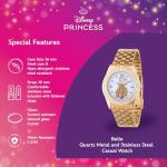 Disney Adult Round Glitz Analog Quartz Watch