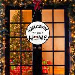 Disney Mouse Seasonal Welcome Door Sign Set