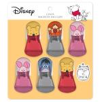 Disney Magnetic Chip Clips – Set of 6 Bag Clips for Food Storage - Mickey, Minnie, Lilo & Stitch, Winnie The Pooh – Durable & Airtight for Pantry & Fridge Use