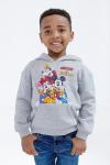 Disney Mickey Mouse Toddler Boy Girl Fleece Drop Shoulder Pullover Hoodie Heather Gray 4T