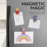 Disney Magnetic Chip Clips – Set of 6 Bag Clips for Food Storage - Mickey, Minnie, Lilo & Stitch, Winnie The Pooh – Durable & Airtight for Pantry & Fridge Use