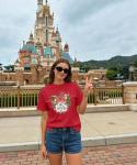 Merry and Bright Disney Castle Christmas Tee