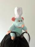 Funny Rat Plush Headband Clip for Adults