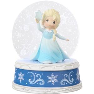 Precious Moments 252711 Disney Frozen Born to Sparkle and Shine Elsa LED Character Resin Musical Figurine