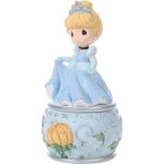 Precious Moments 252407 Disney Cinderella May All Your Dreams Come True Character Resin Trinket Box