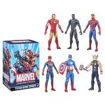 Marvel Titan Hero Action Figure 6-Pack for Kids