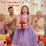 Light Up Disney Princess Dress for Girls