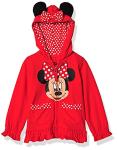 Minnie Mouse Polka Dot Bow Toddler Hoodie