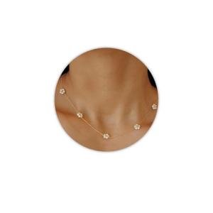 Daisy Pearl Choker Necklace for Disney Lovers