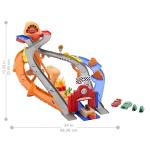Disney Cars Lightning McQueen Playset with Pit Crew