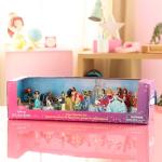 Disney Store Official Disney Princesses & Furry Friends Mega Figure Set - 20 Fully Sculpted Figurines - Includes Snow White, Cinderella, Aurora, Belle & More - Perfect for Fans of Princess Toys