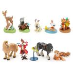 Disney Store Official Disney Princesses & Furry Friends Mega Figure Set - 20 Fully Sculpted Figurines - Includes Snow White, Cinderella, Aurora, Belle & More - Perfect for Fans of Princess Toys