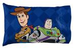 Jay Franco Disney Toy Story Buzz & Woody 5 Piece Full Bed Set - Includes Reversible Comforter & Sheet Set - Super Soft Fade Resistant Microfiber - (Official Disney Product)