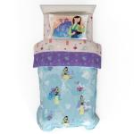 Franco Disney Princess Mulan Kids Bedding Super Soft Microfiber Comforter and Sheet Set, 4 Piece Twin Size, (Official Licensed Product)