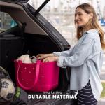 Simple Modern Disney Large Beach Bag | Waterproof Getaway Rubber Tote with Zipper Pocket for Travel, Pool, Boat, Groceries, Sports | Lavender Princess