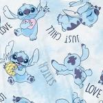 Disney Lilo & Stitch Big Girls 2 Pack T-Shirts Tie Dye Blue 10-12