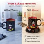 Disney Mickey Mouse Mug Warmer with Cup