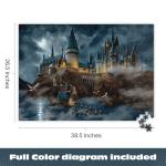 Harry Potter Hogwarts Castle 1500 Piece Puzzle