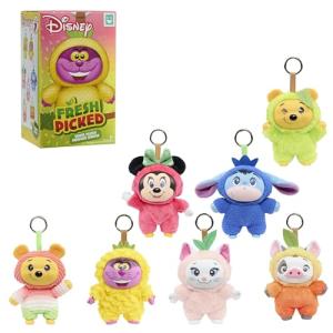 HAPPY HAUL Disney Fresh Picked Blind Box Plush Collectible Toy, Vinyl-Faced Plush Clip-On in Fruit Onesie, 5.25-Inch Stuffed Toy, Short-Run Drop, Ages 8 and up