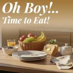 Disney Mickey Mouse Gold Icon Ceramic Salad Plates – Ceramic Dinner Plates for Everyday Use & Elegant Collectible Dinnerware – Set of 4 Officially Licensed Kitchen Accessories