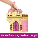 Mattel Disney Princess Toys, Storytime Stackers Belle's Castle, Stackable Doll House with Small Doll & 9 Pieces, Inspired by The Disney Movie
