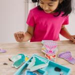 Disney Ariel Magnetic Dress-Up Wooden Doll Set