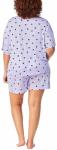 Disney Women's Purple Pajama Set with Pockets