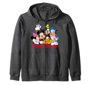 Mickey and Friends Squad Zip Hoodie