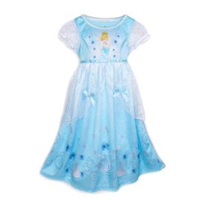 Disney Girls' Cinderella Fantasy Gown Nightgown, CINDERELLA AT THE BALL, 8