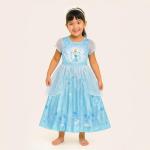 Disney Girls' Cinderella Fantasy Gown Nightgown, CINDERELLA AT THE BALL, 8