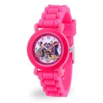 Disney Princess Watch for Girls, Age 4-7, Toddler Princess Watch, Kids Pink Silicone Strap, Pink Case, White Dial - Perfect Watches for Young Girls, Ideal Gift Little Princesses!