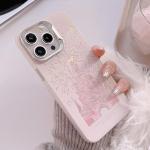 ZHENNAN Compatible with iPhone 15 Pro Case for Women, Cute Castle Pattern Case for iPhone 15 PRO for Girls, TPU Silicone+PC Herd Shell Durable Shockproof [Camera Pritection] Phone Bumper Cover