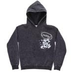 Disney Mickey Mouse Mens Fleece Pullover Hoodie Black/Blue Large