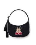 BAGGU Medium Nylon Crescent Bag - Embroidered Mickey Mouse Club