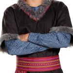 Kristoff Costume for Adults, Disney Frozen Men's Tunic with Hat, Belt and Pants and Boot Covers, 2X Large