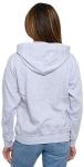 Disney Womens Hoodie Minnie Mouse Peeking Pullover (Heather Grey, X-Large)