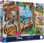 Ceaco - Thomas Kinkade - Disney - Travel Collage - 2000 Piece Jigsaw Puzzle