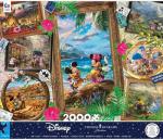 Ceaco - Thomas Kinkade - Disney - Travel Collage - 2000 Piece Jigsaw Puzzle