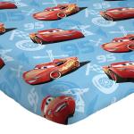 Disney/Pixar Cars 95 Twin 3 Piece Blue Sheet Set with Lightning McQueen (Official Disney/Pixar Product)